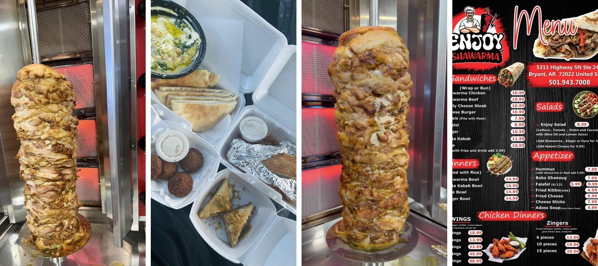 Enjoy Shawarma Menu