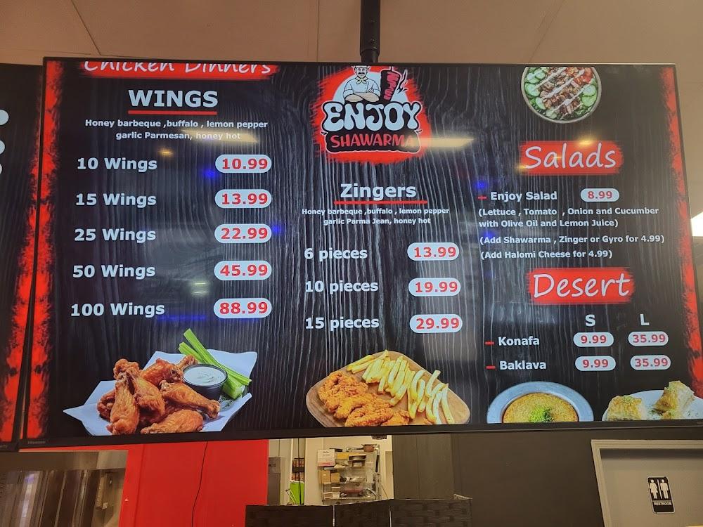 Enjoy Shawarma Menu image 4